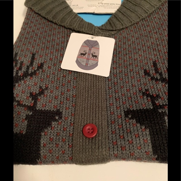 Vibrant Life Doggie Sweater Sz M - Picture 2 of 7